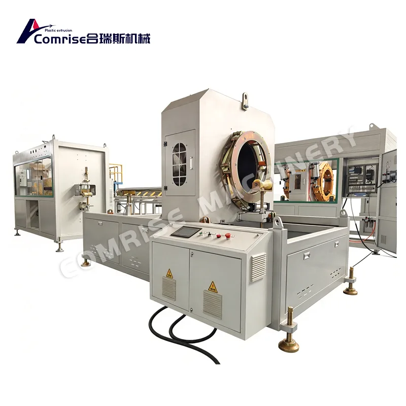 HDPE ທໍ່ Extrusion ເຄື່ອງສາຍ HDPE ທໍ່ Extrusion ເຄື່ອງສາຍ