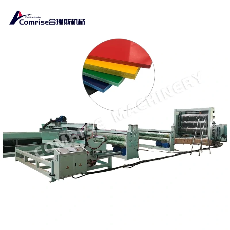 ສາຍການຜະລິດກະດານ PP PE PVC PVC ຫນາ